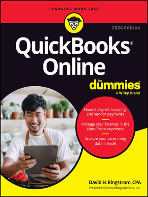 cover image of QuickBooks Online For Dummies